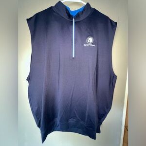 NBW: FootJoy Performance 1/4 Zip Vest, navy blue, size XL, great condition